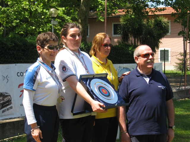 Podio assoluti femminile